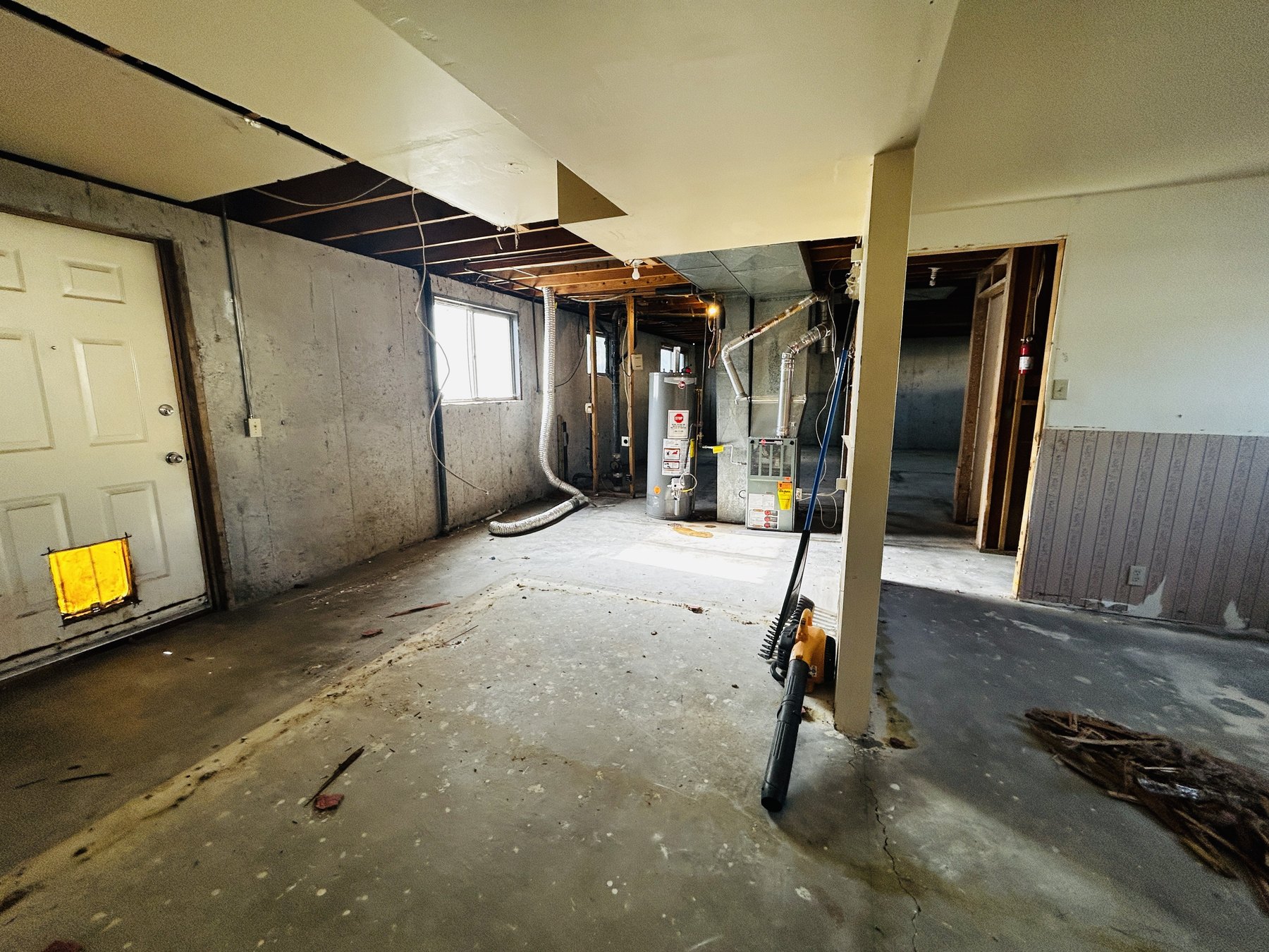 Before Basement Kitchen Transformation
