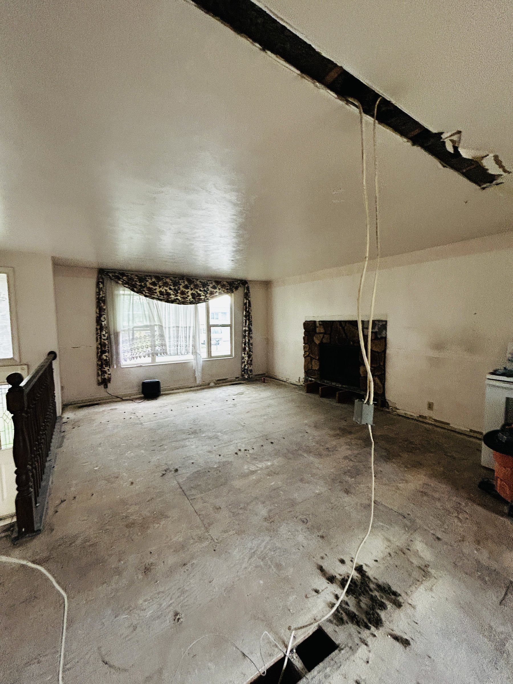 Before Living Room Transformation