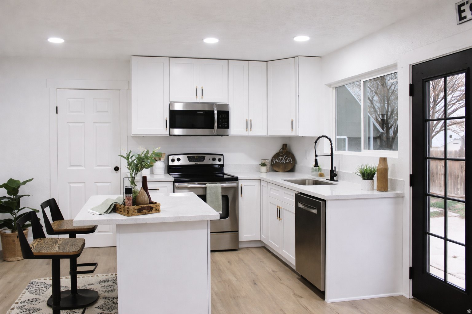 After Upstairs Kitchen Transformation